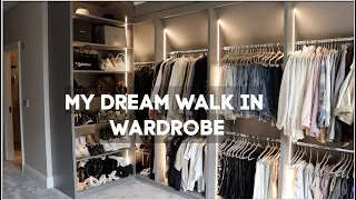 MY WARDROBE TRANSFORMATION | CREATING MY DREAM DRESSING ROOM | AD | MOLLYMAE