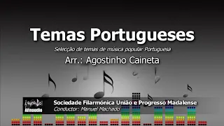 Temas Portugueses - Selecção de temas de música popular Portuguesa - Arr. Agostinho Caineta