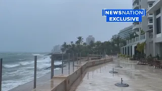 Hurricane Fiona targets the coast of Puerto Rico