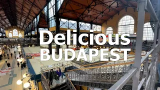 [4K UHD 🐇] Budapest Great Market Hall Walking Tour