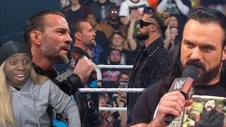 BEST SEGMENT EVER!!! CM Punk Calls Out Drew McIntyre & Seth Joins Raw Segment REACTION