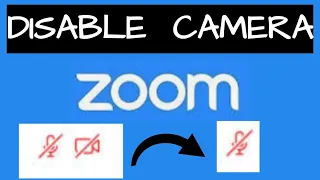 Disable or turn off camera permanently in Zoom | how to disable camera in ZOOM