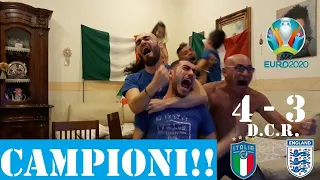 Italia - Inghilterra 4-3 (DCR) | 11-07-2021 | Finale Euro 2020 | (Casa Cuomo) |
