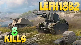 leFH18B2 - 8 Frags 3.6K Damage - Do not stop! - World Of Tanks