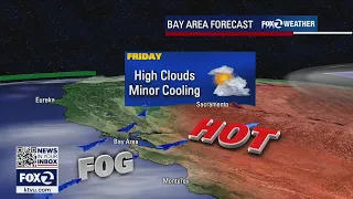 FRIDAY FORECAST: Hot temps return to inland areas