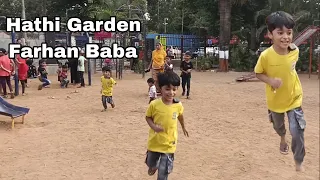 Hathi Garden Farhan Baba Mumbai Bandra Farhan Aaya Garden Mein Ghumne Ke Liye Aur Khelne Ke Liye🏃🤸