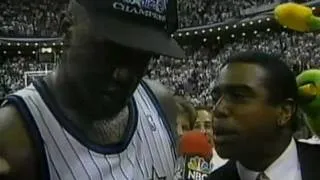 Shaq 25pts-11reb & Penny 17pts vs. Pacers Game7 1995 Playoffs ECF