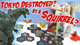 New Godzilla Tokyo Clash Funko Games Played with a Squirrel?