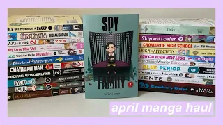 collective manga haul & unboxing - april 2022