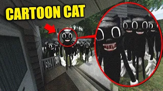 when you see this horde of CARTOON CAT outside your house, lock your doors and do NOT let them in!