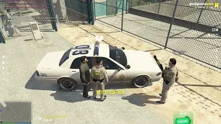 SAHP training 2 traffic stop and arrest. Grand rp