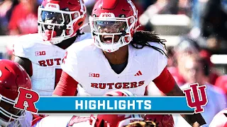 Rutgers at Indiana | Highlights | Big Ten Football | Oct. 21, 2023