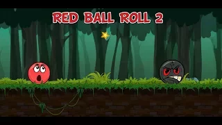 Red Ball Roll 2 - Android Game Walkthrough (All Levels)