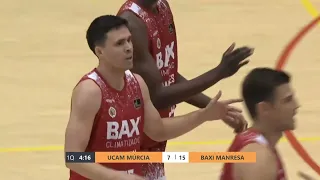 Ucam Murcia Vs Baxi Manresa: Full Friendly Game