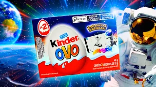 Nova Edição Kinder Ovo SURPRESAS DO ESPAÇO!