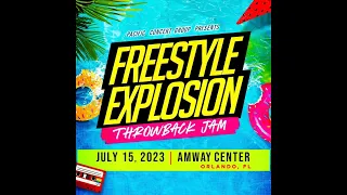 Freestyle Explosion - Stevie B, Rob Base, Jets, Johnnie O, Lisa Lisa - Orlando - Amway - 7/15/2023