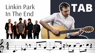 In The End (Linkin Park) - Fingerstyle Guitar Cover TAB