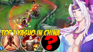 TOP 1 YASUO GAMEPLAY IN CHINA SERVER | NEW RUNES FOR YASUO