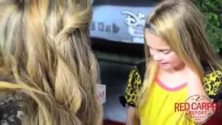 Mia Talerico at the Bad Hair Day Premiere Red Carpet #BadHairDay #DisneyChannelPR