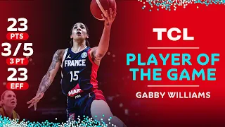 Gabby Williams 🇫🇷 | 23 PTS | 3/5 3PT | 23 EFF | TCL Player of the Game