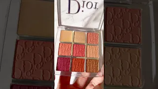 💕Dior Backstage Eyeshadow Palette Coral Neutrals💕 # shorts #luxurymakeup #diorbeauty