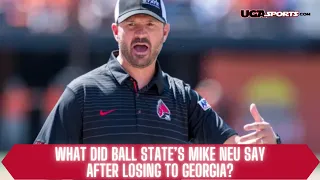 What did Ball State say after losing to Georgia?