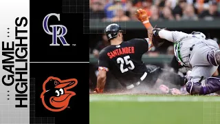 Rockies vs. Orioles Game Highlights (8/25/23) | MLB Highlights