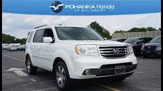 2015 Honda Pilot Touring 4WD ** NAVI & SUNROOF ** THREE ROW SEATING **