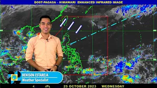 Public Weather Forecast issued at 4PM | 25 October 2023