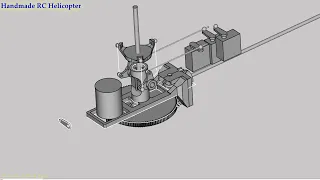 How to make engine RC Bell 206 Designed with freeCAD