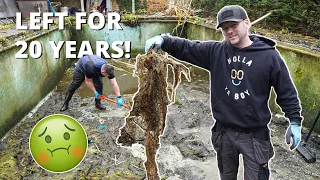 THIS POOL HAS BEEN LEFT FOR OVER 20 YEARS