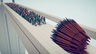 100 SQUID GAME PLAYERS vs EVERY GOD - Totally Accurate Battle Simulator TABS