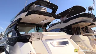 2019 Beneteau Gran Turismo 50 Sport Fly - Deck, Interior Walkaround - 2018 Cannes Yachting Festival