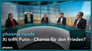 #phoenixrunde: Xi trifft Putin - Chance für den Frieden?