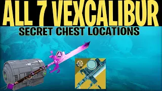 All Vexcalibur Secret Chest Locations & Intrinsic Upgrades - Destiny 2 Lightfall