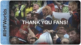 A salute to the fans | #IIHFWorlds 2016