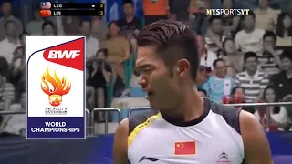 #legends ! 2013 BWF World Championships Final | Lin Dan vs Chong Wei Bittersweet Ending #throwback