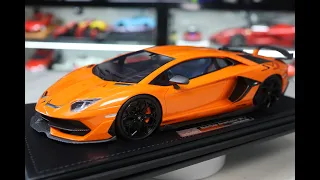 1/18 IVY Merit Novitec Lamborghini Aventador SVJ Orange