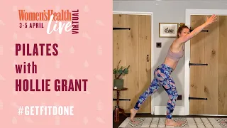 The Pilates PT Method with Hollie Grant | Pilates HIIT Workout | Women's Health Live