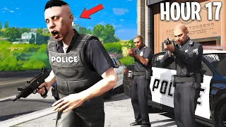 I Spent 24 Hours as Corrupt Cop on GTA 5 RP