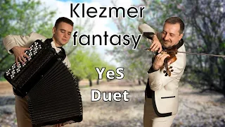 Klezmer fantasy with Hava Nagila. YeS Duet. Єврейські наспіви + Хава нагіла