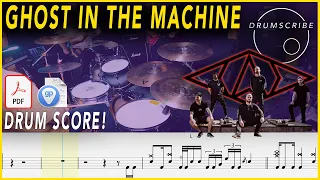 Ghost in the Machine - Arcaeon | DRUM SCORE Sheet Music Play-Along | DRUMSCRIBE