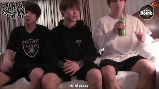 [ENG] 160114 [BANGTAN BOMB] Hide and seek with JM, V, JK (#2)