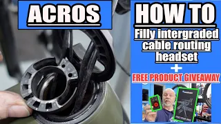 How to fit an Acros Integrated cable routing headset