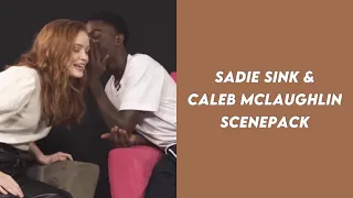 cadie scenepack (sadie sink & caleb mclaughlin)