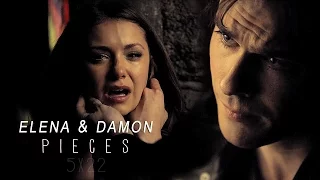 Pieces | Damon & Elena ( 5x22 )