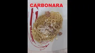 SPAGHETTI ALLA CARBONARA