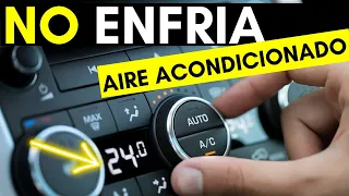 ¿Por qué NO ENFRIA el AIRE ACONDICIONADO del Auto? - Velocidad Total