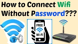 How to Connect Wifi Without Password (simple trick) in Hindi