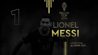 Lionel Messi   7 Ballon d'Or Wins   Official#SHORT